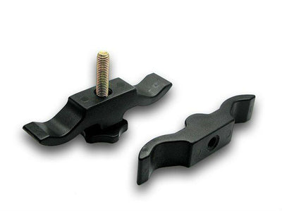 Adjustable scope mount for torch or laser, made by Shenzhen Home Security, shown attached to a firearm for tactical use.