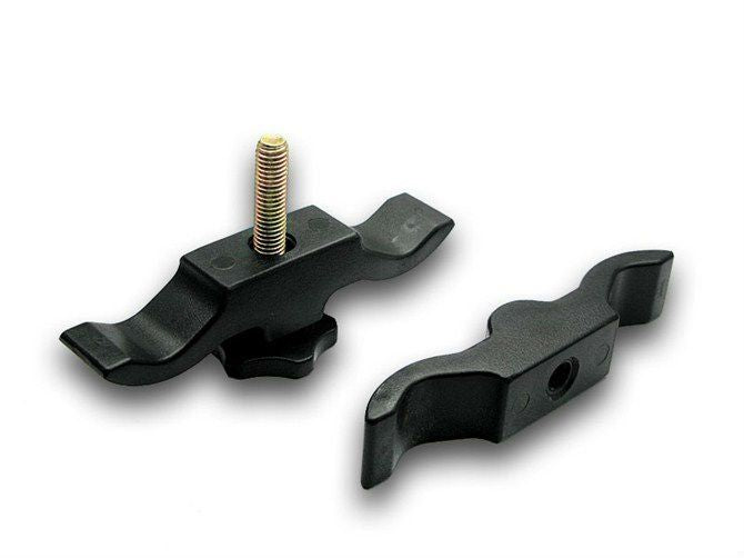 Adjustable scope mount for torch or laser, made by Shenzhen Home Security, shown attached to a firearm for tactical use.