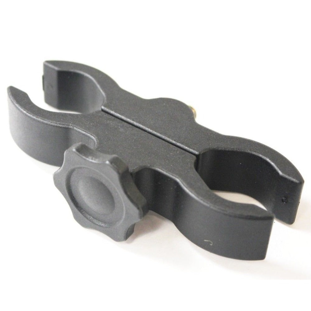 Adjustable scope mount for torch or laser by Shenzhen Home Security, featuring a sturdy design for secure attachment to firearms.