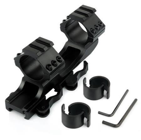 Alpex Scope Quick Release Mount by Shenzhen Home Security, showing secure attachment and quick-release mechanism for surveillance cameras.