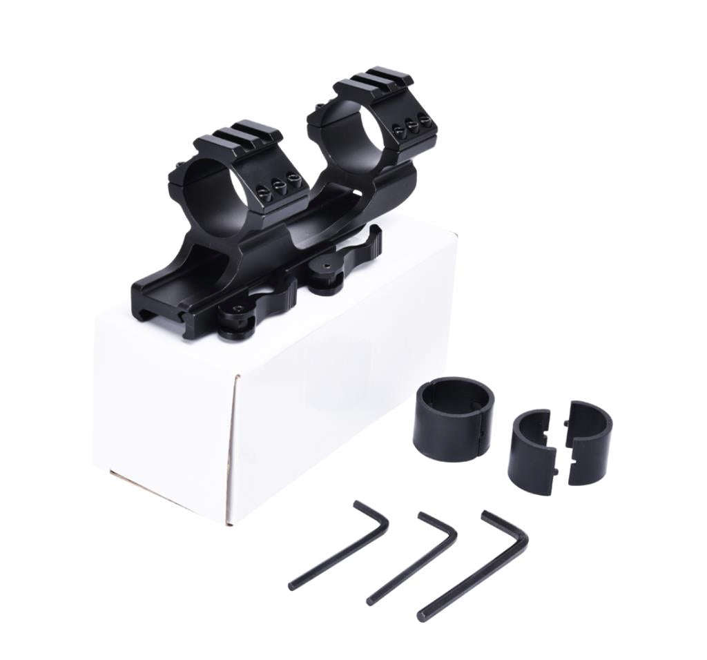 Alpex scope quick release mount by Shenzhen Home Security, showing secure attachment mechanism for firearm scopes.