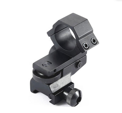 Low profile adjustable windage and elevation mount for security cameras by Shenzhen Home Security, shown in close-up.