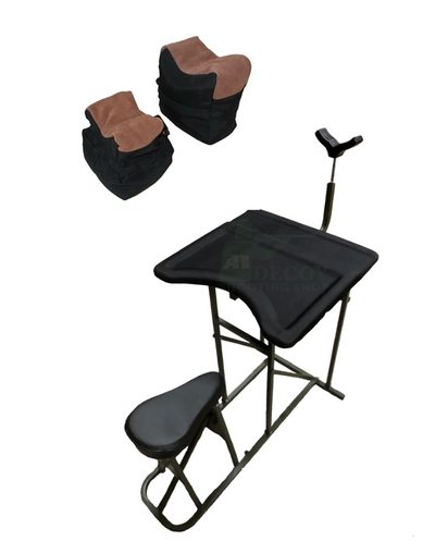 SHOOTING BENCH AND A1 DECOY RIFLE REST