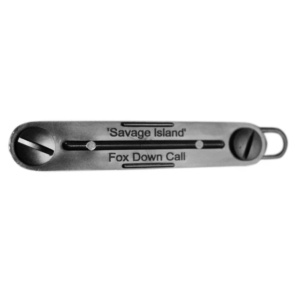 Simon versatile fox caller calls for hunting, featuring realistic design and compact size for effective fox calling.