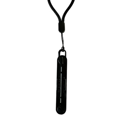 Simon versatile fox caller, a handheld hunting call device designed for fox hunting, shown in close-up with textured surface.
