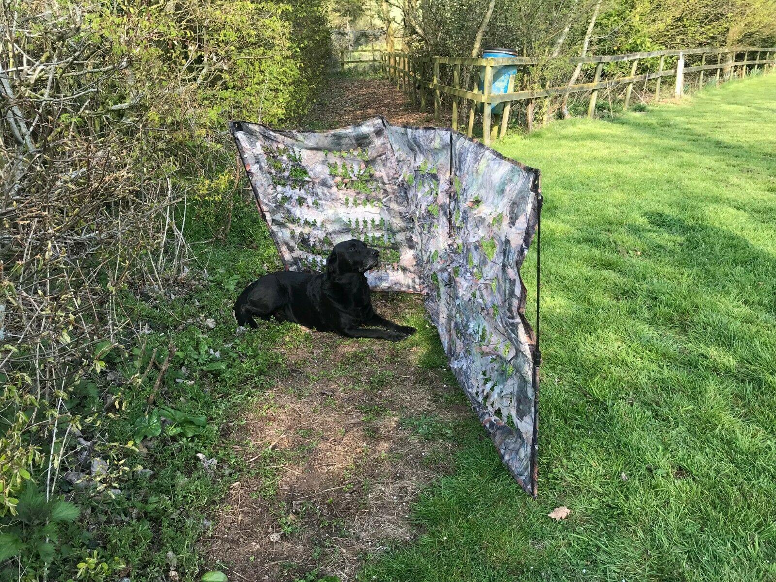 Simon Camo Small Laydown Hide for children or dogs, soft camouflage fabric with a cozy, enclosed design.