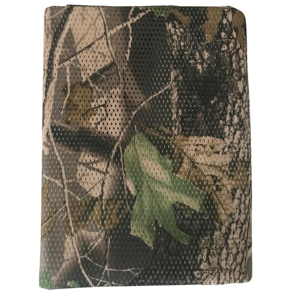 Simon Clearview Forest Camo Netting, 4m x 1.5m, with detailed forest camouflage pattern for outdoor concealment and privacy.