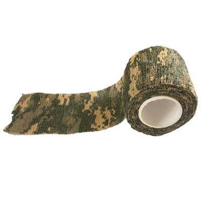 Reusable non-stick camo tape by Simon with woodland camouflage pattern, ideal for DIY, crafts, or outdoor projects.