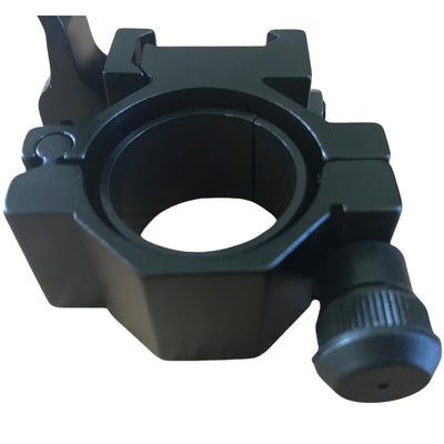 SPALE adjustable quick release torch mount for 25mm handlebars, featuring a secure clamp and easy tool-free installation.