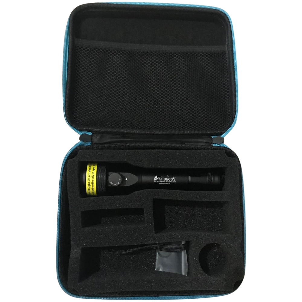 Alpex Illuminator 4 in 1 torch by SPALE with multiple light functions and durable design in black.