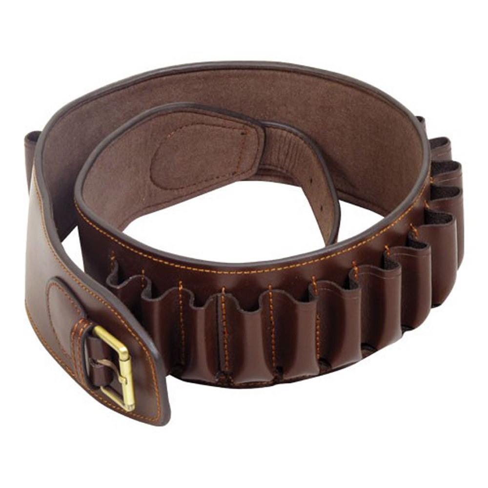 SPORTSMAN Guardian Canterbury cartridge belt with multiple loops for shotgun shells, durable black design for hunting or shooting.