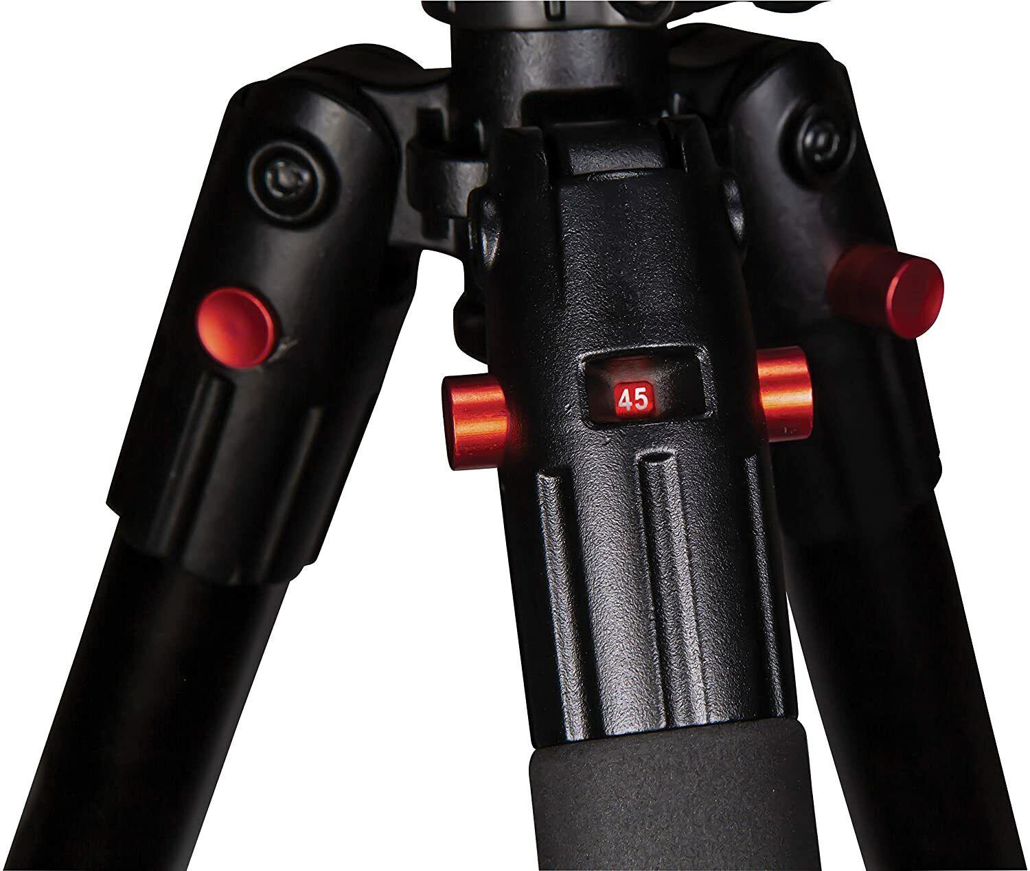 Sportsman BOG Death Grip Clamping Carbon Tripod Shooting Stick for stable support during outdoor shooting activities