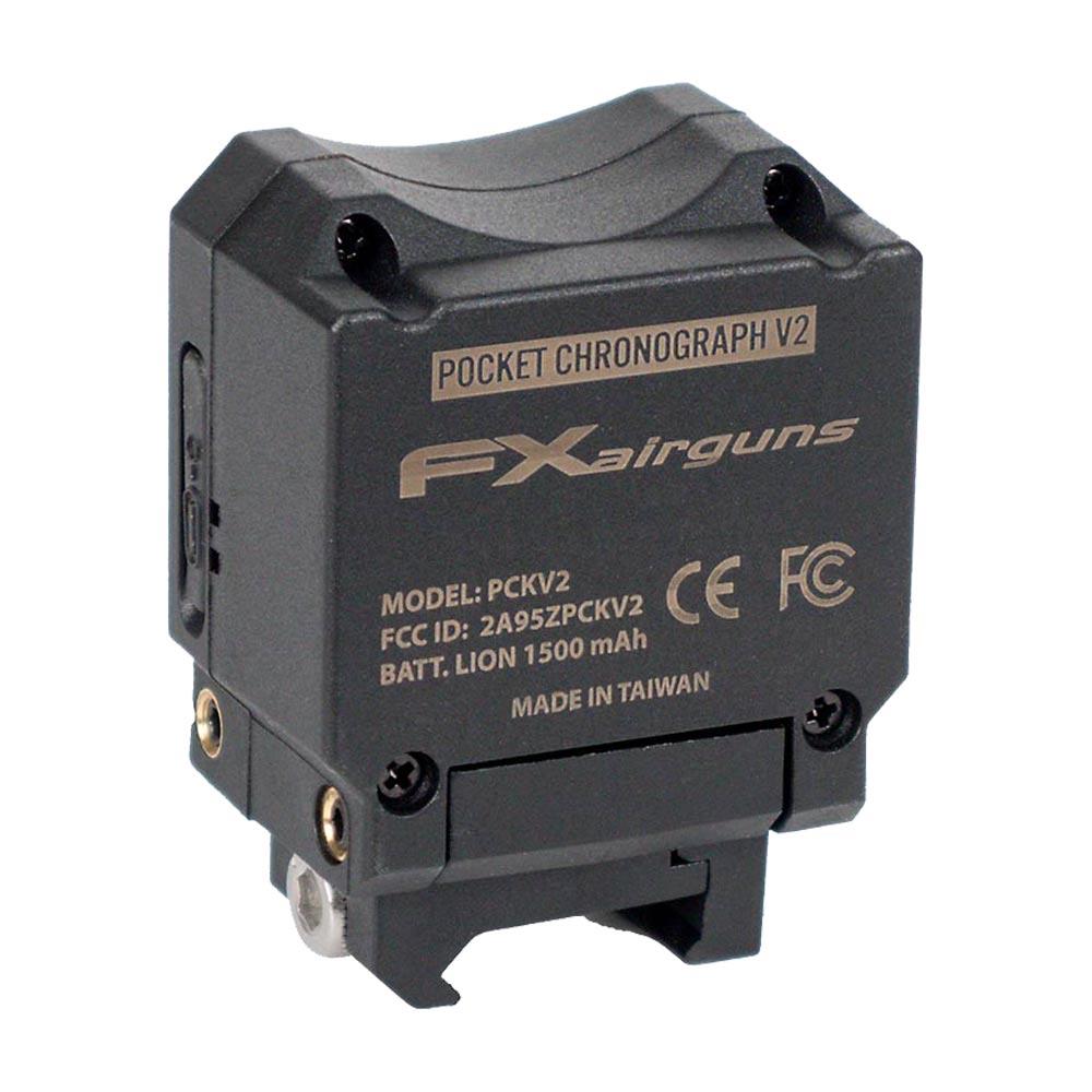 Sportsman FX Pocket Wireless Chronograph V2 showing digital display and compact design for precise time measurement