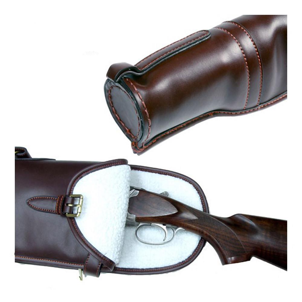 Sportsman Guardian Canterbury Luxian Elite shotgun slip with padded exterior and secure strap for firearm protection.