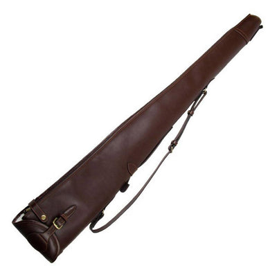 SPORTSMAN Guardian Canterbury Luxian Elite shotgun slip with padded exterior and adjustable straps for secure firearm storage.