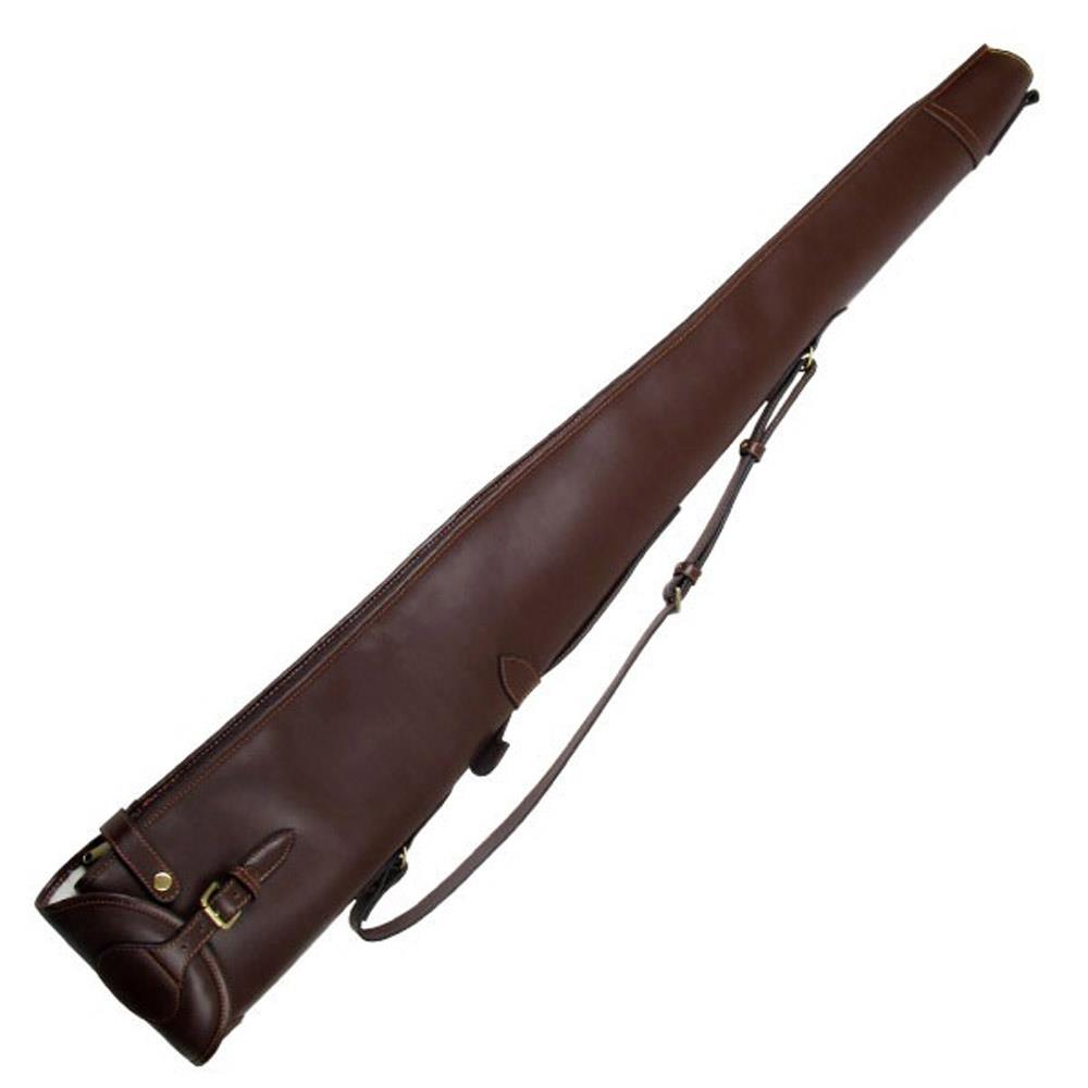SPORTSMAN Guardian Canterbury Luxian Elite shotgun slip with padded exterior and adjustable strap for secure gun storage.
