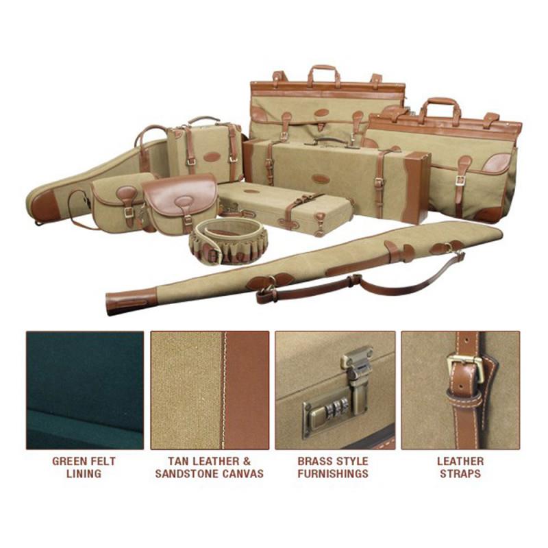 Sportsman Guardian Heritage Loaders Case holding 200 cartridges, durable gun storage case with secure latch and compact design.