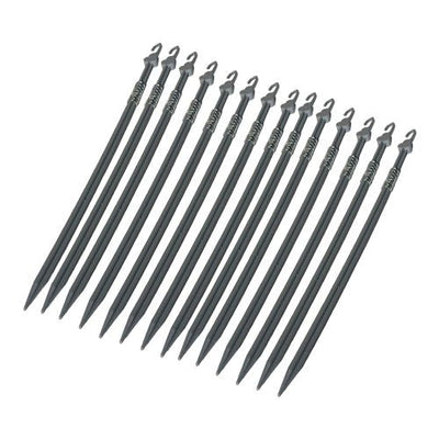 Thatch Spring Decoy Stick Pegs for decoys, Jack Pyke wobblers, and outdoor hunting decoys, featuring durable plastic construction.