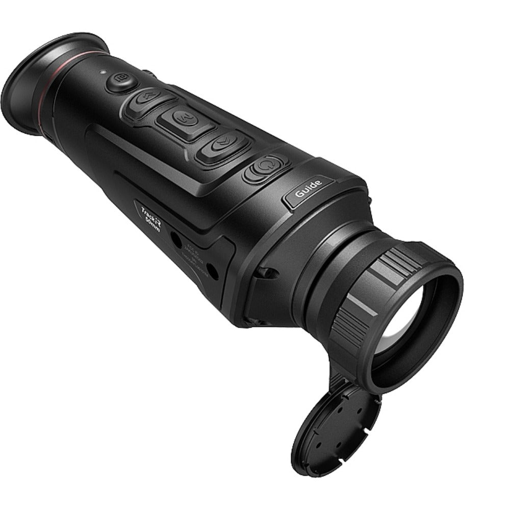 Guide Thermal Monocular TrackIR 50 by TJACKS, compact thermal imaging device for outdoor surveillance and wildlife observation.