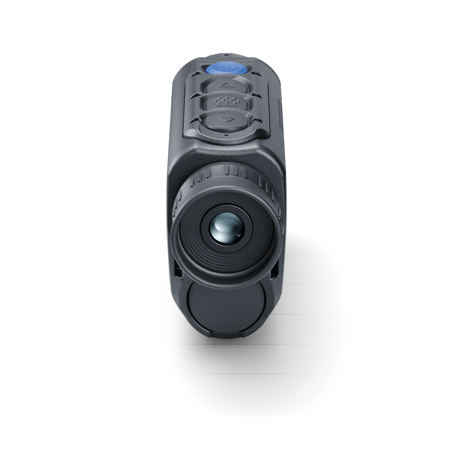 Pulsar Axion Compact XQ30 PRO thermal monocular by TJACKS showing its compact design and lens details.