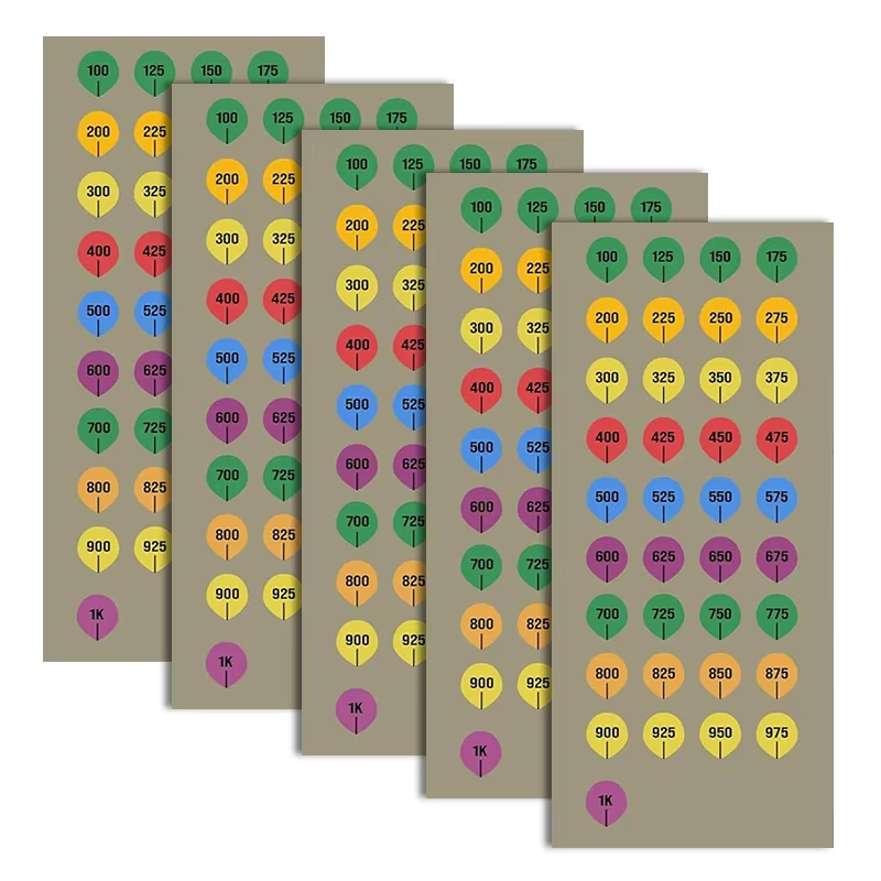 Rifle Scope Turret Long Range Shooting Stickers