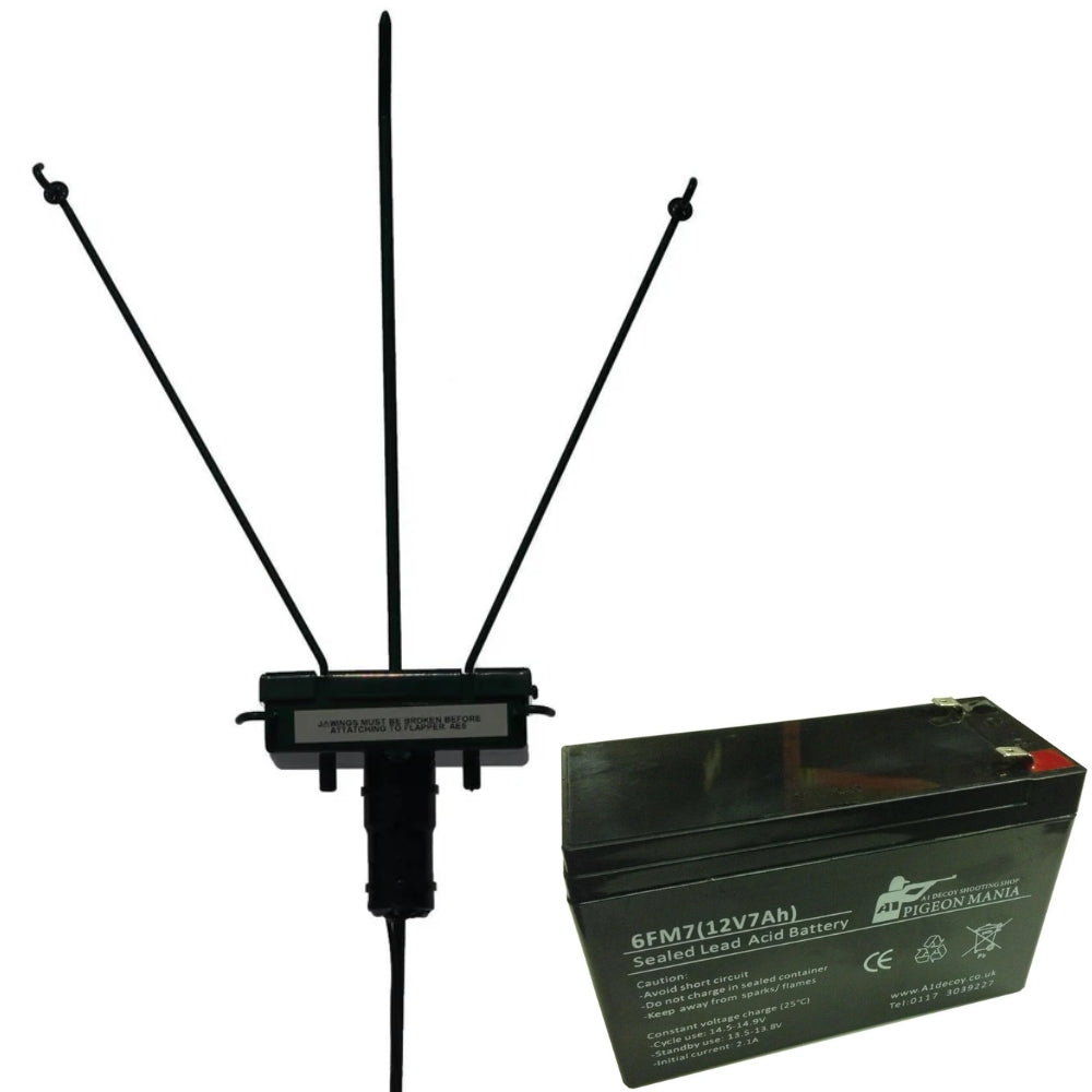 Pigeon Flapper & 7ah Battery