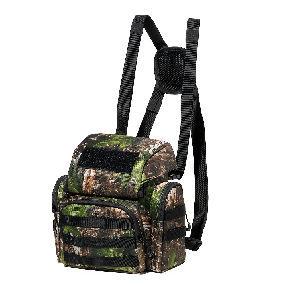 Adjustable Binocular Habrok Chest Pack Camo
