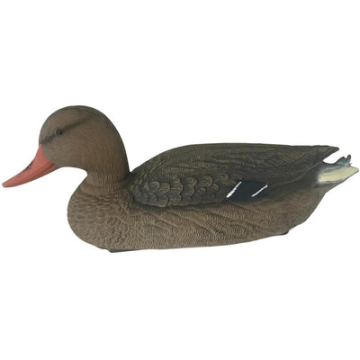 Full-bodied female Mallard Duck decoy by WINDY, showcasing realistic painted details for hunting or decor use.