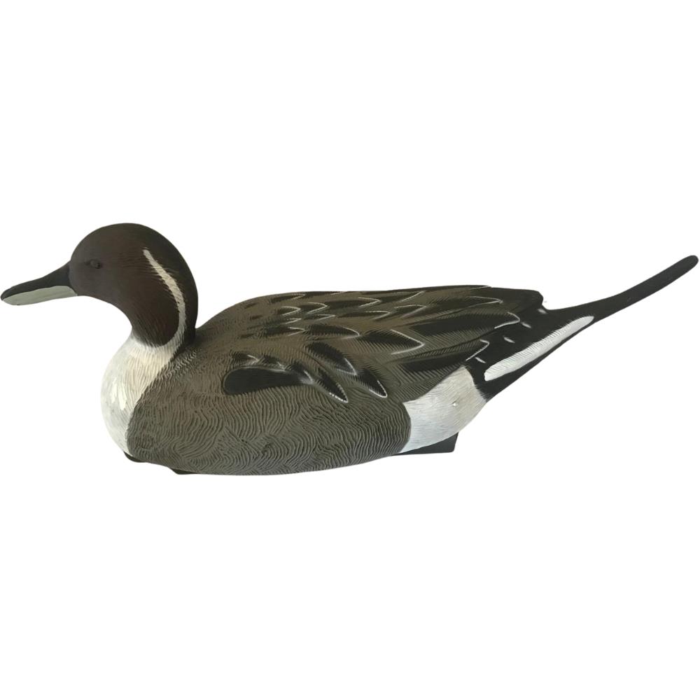 Full-body HD Pintail Duck Decoy by WINDY, realistic female pintail duck decoy for hunting or decoration.