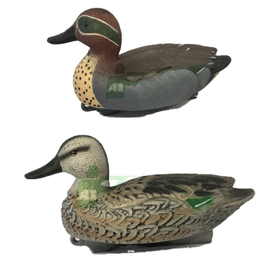 HD floating teal duck decoy by WINDY, realistic male teal decoy for hunting or decorative waterfowl displays.