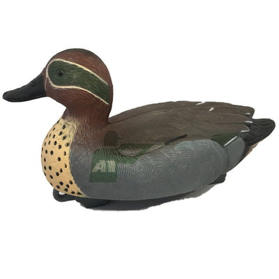 HD floating teal duck decoy by WINDY, realistic male teal decoy for hunting or decoy setups, detailed and lifelike design.