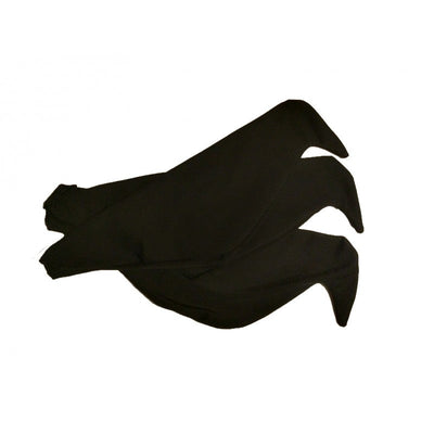 Windy crow decoy sock covers used for decoys, designed to mimic real crows for hunting or bird watching.