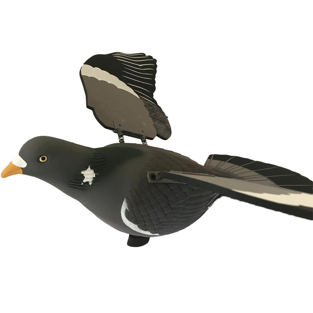 High Definition Spring Wing Pigeon Decoy for Bouncers by WINDY, realistic bird decoy for hunting and outdoor use