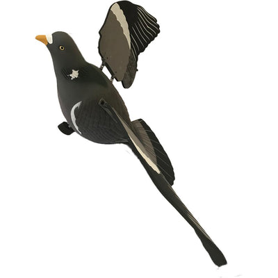 High definition WINDY spring wing pigeon decoy for bouncers, realistic bird decoy with detailed feathers and lifelike appearance.