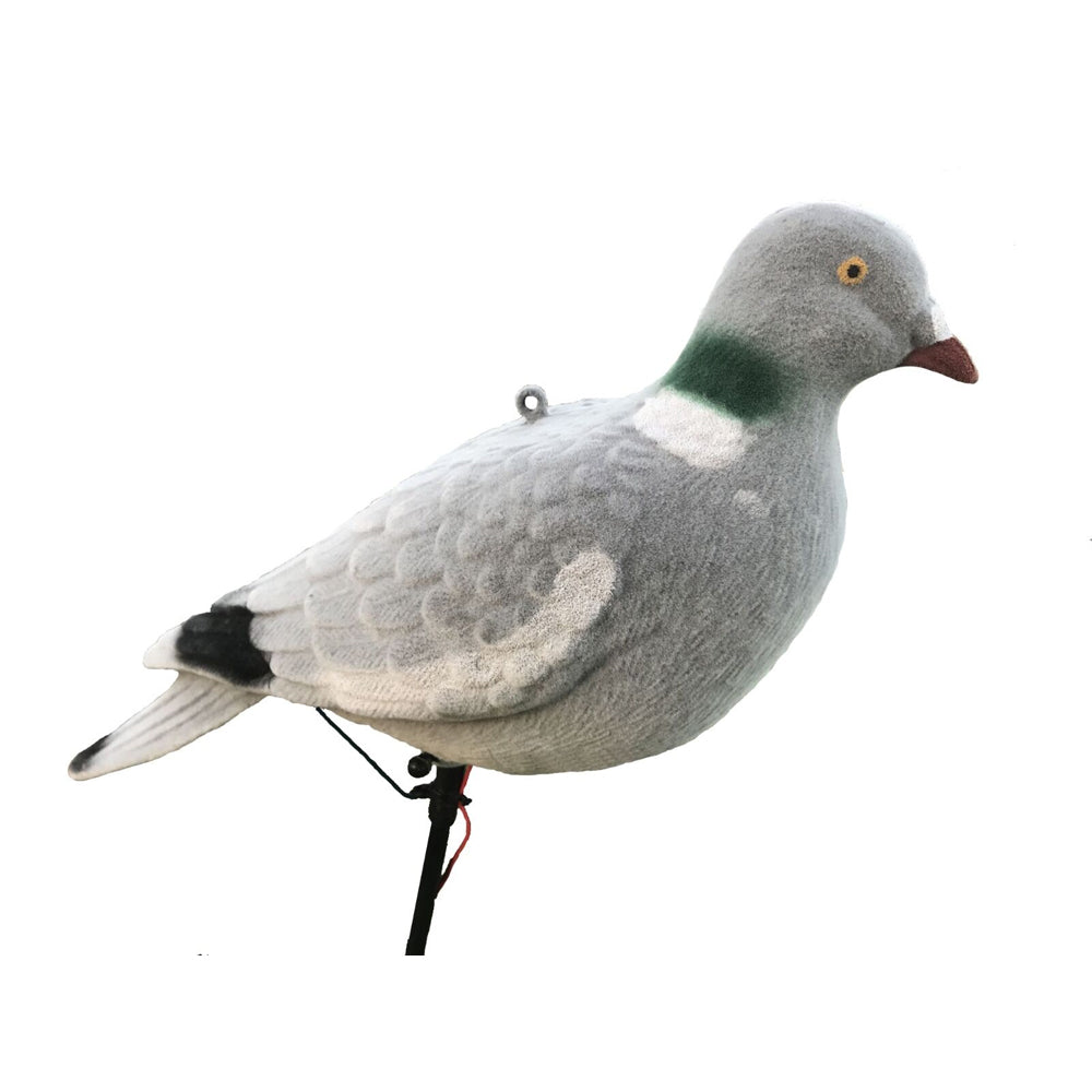 WINDY Pecking Pigeon decoy for bird deterrence, realistic design with detailed feather pattern and lifelike posture.