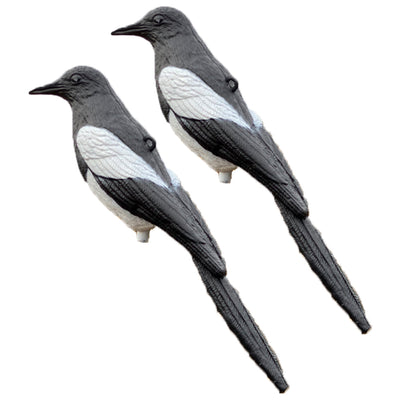 Plastic Magpie Decoy by WINDY, realistic bird decoys used for pest control, featuring detailed plastic magpie design.