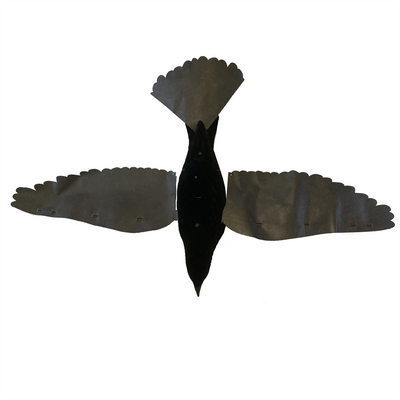 Windy Proflap Crow decoy for magnets and bouncers, realistic bird design for bird control and pest deterrence.