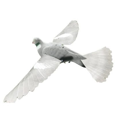 Windy Proflap Pigeon Decoy designed for magnets and bouncers, realistic bird decoy for pest control and bird deterrence.