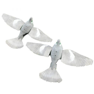 Windy Proflap Pigeon Decoy designed for magnets and bouncers, realistic bird appearance to deter pigeons effectively.