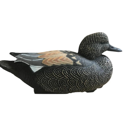 Floating WINDY Gadwall Duck Decoy featuring a realistic male or female duck decoy for waterfowl hunting or decoration.