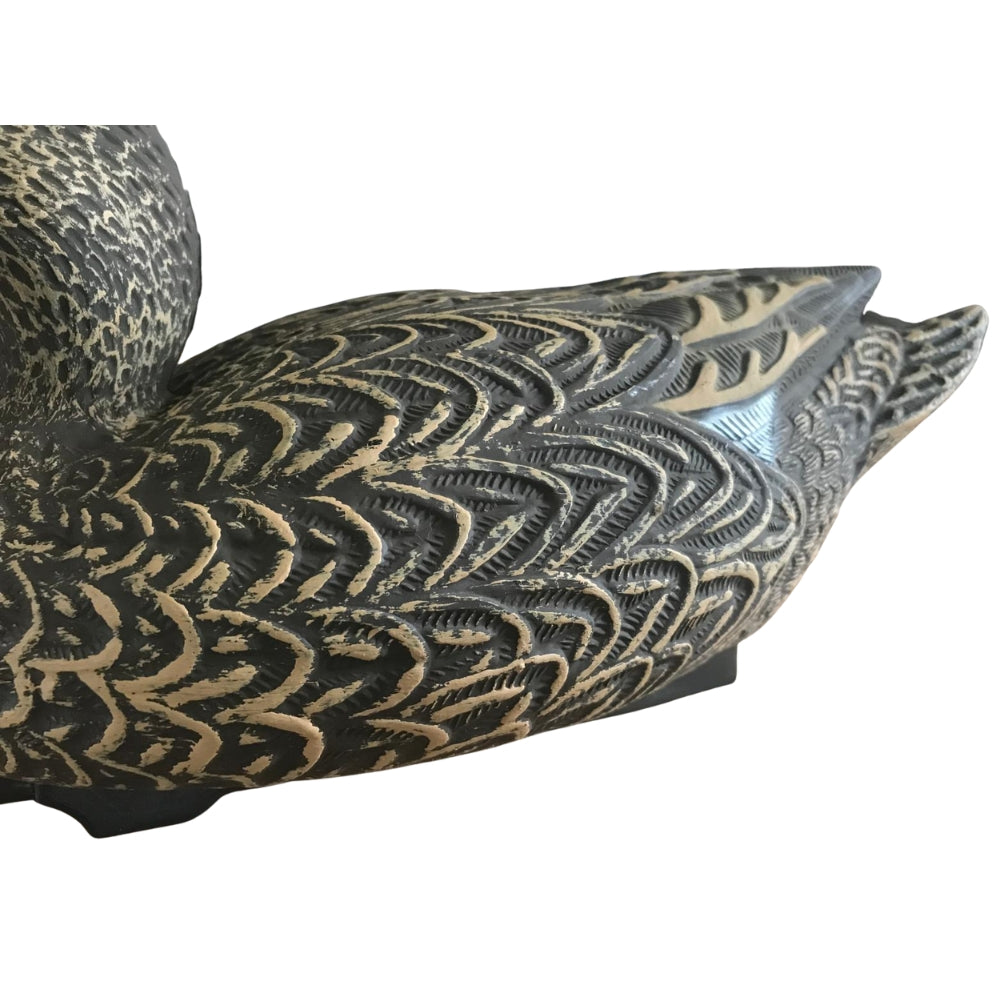 Floating WINDY Gadwall Duck Decoy, realistic HD male or female decoy for hunting or decor, designed to attract waterfowl.