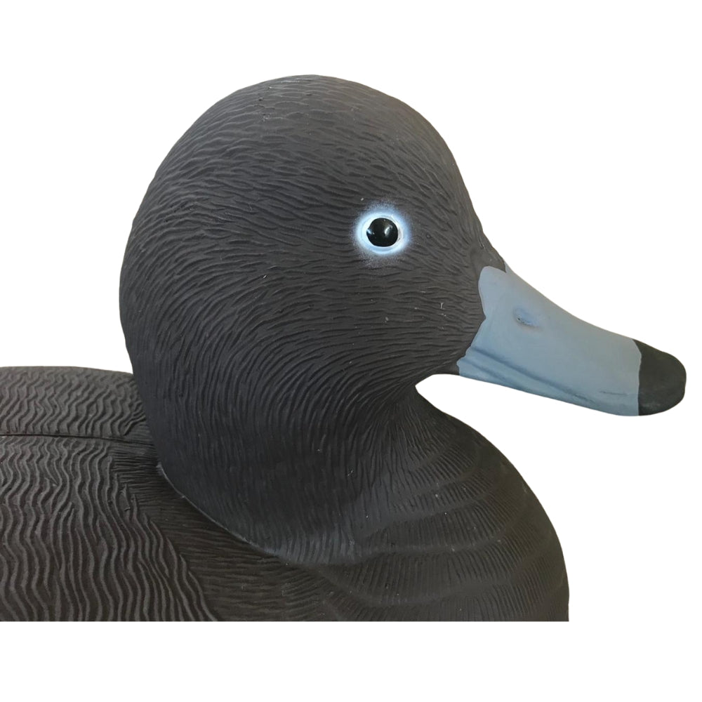 Floating WINDY Redhead Duck Decoy featuring realistic male and female male and female duck figures for hunting or decor.