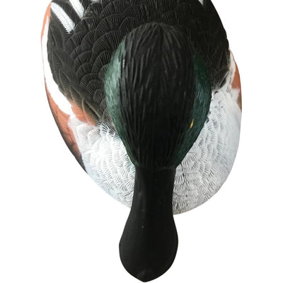 Floating HD Shoveller Duck Decoy by WINDY, realistic male or female duck decoy for hunting or decor.