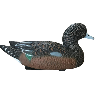 Floating HD Wigeon Duck Decoy by WINDY, realistic male or female duck decoy for hunting or birdwatching.