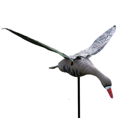 Windy Flapping Greylag Goose Decoy, realistic goose decoy for hunting or decoy spread, with flapping wings for added realism