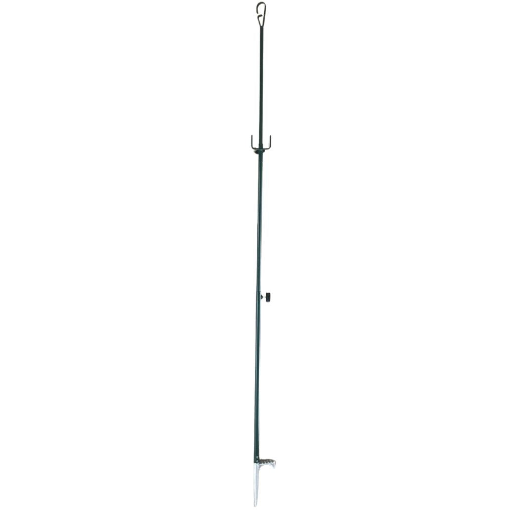 WINDY compact hide poles with carrying bag, adjustable fishing poles for outdoor use, shown with poles stored in bag.