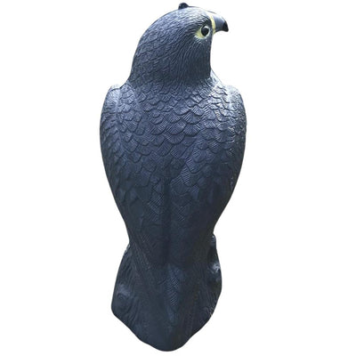 WINDY Peregrine Falcon decoy deterrent bird and cat scarer, realistic bird decoy for pest control in outdoor areas