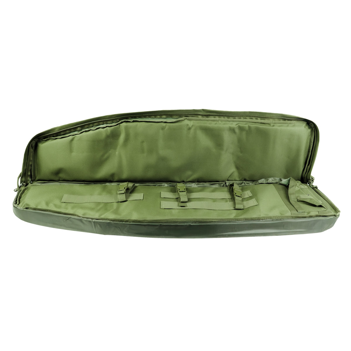 ELITE WULF Guardian 46-inch green tactical rifle drag bag with padded carry handles and durable exterior
