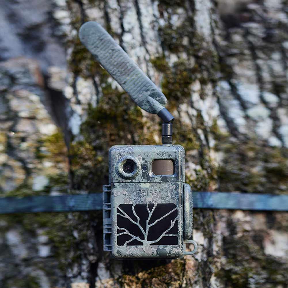ZEISS Secacam 7 trail camera with infrared sensor and display, professional outdoor wildlife monitoring accessory