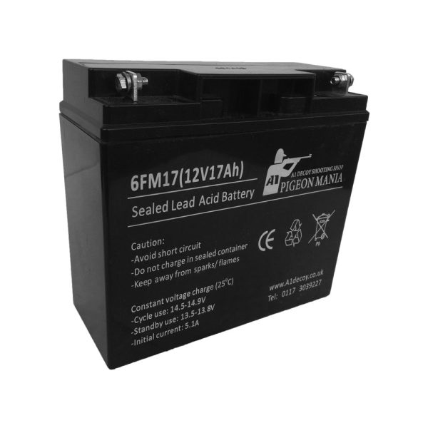 Rechargeable Battery 12v 17AH - A1 Decoy